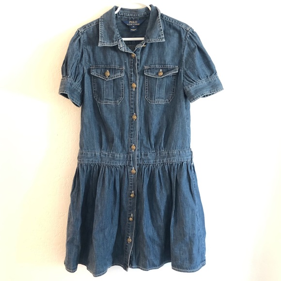 polo ralph lauren denim dress